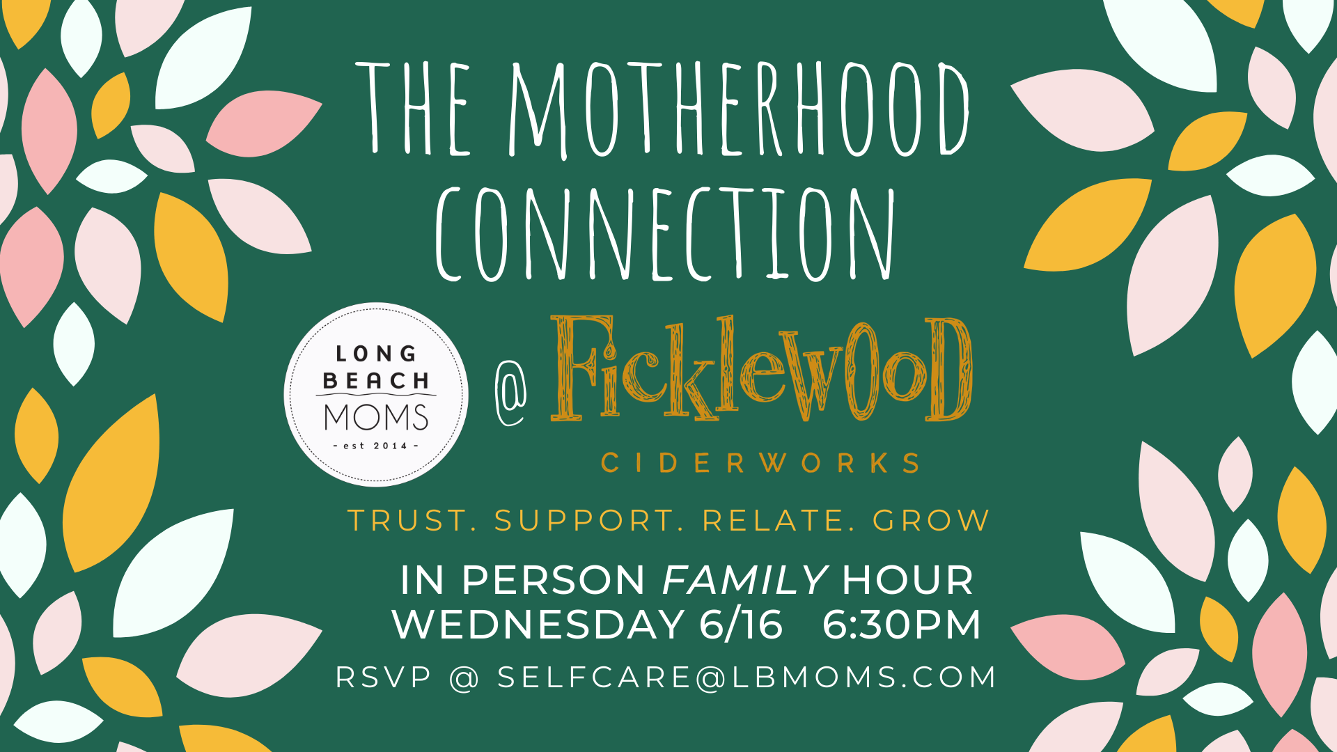 The Motherhood Connection Ficklewood Cider June 16 In Person Family Hour