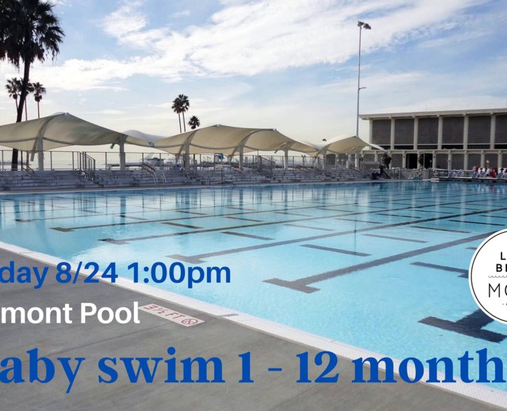 Long Beach moms baby swim playdate 1-12 months