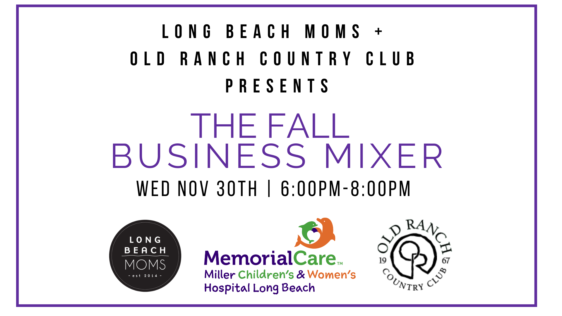 Long Beach Moms Business Mixer