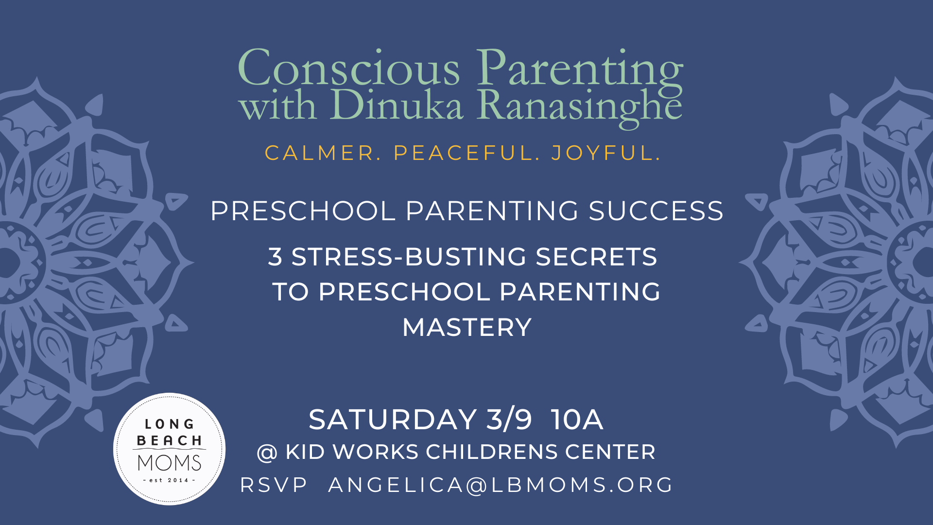 Free conscious parenting training