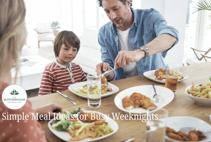 family around the dinner table